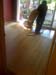 refinishing the hardwood floors March 2009